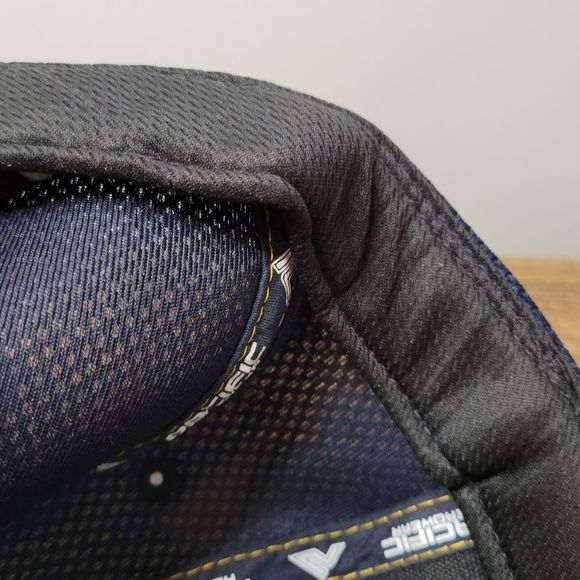 Mens Northern Plains Railroad Hat Baseball Cap Yellow Navy - Picture 8 of 8